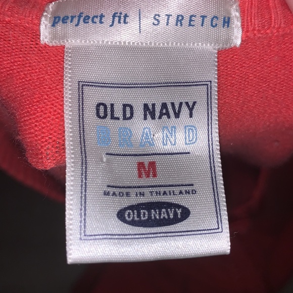 Old Navy perfect fit stretch pink beaded button down cardigan sweater - Picture 6 of 6